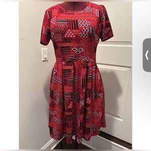 African print inspired dress